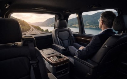 Private chauffeur for long-distance travel across France and Europe