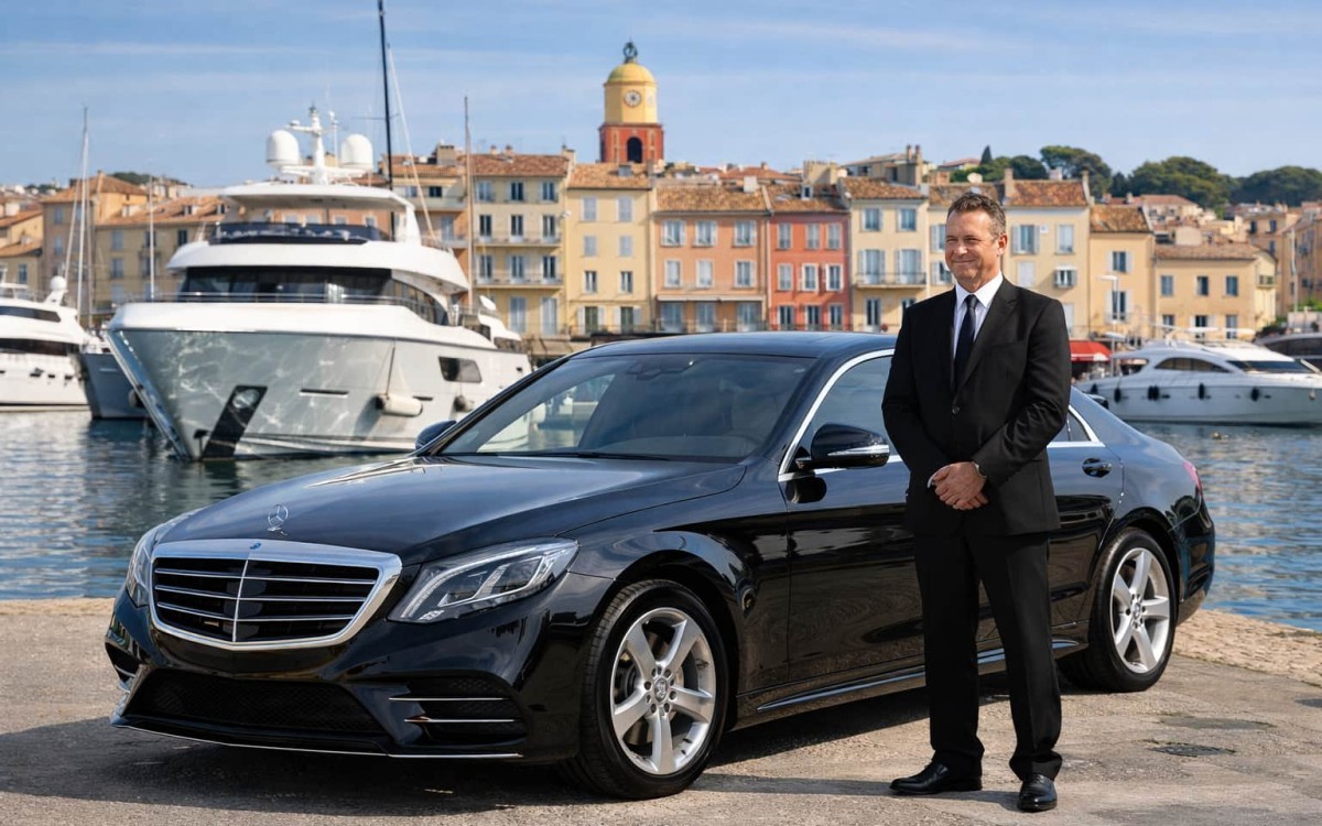 Private VTC chauffeur in Saint-Tropez – high-end transport service