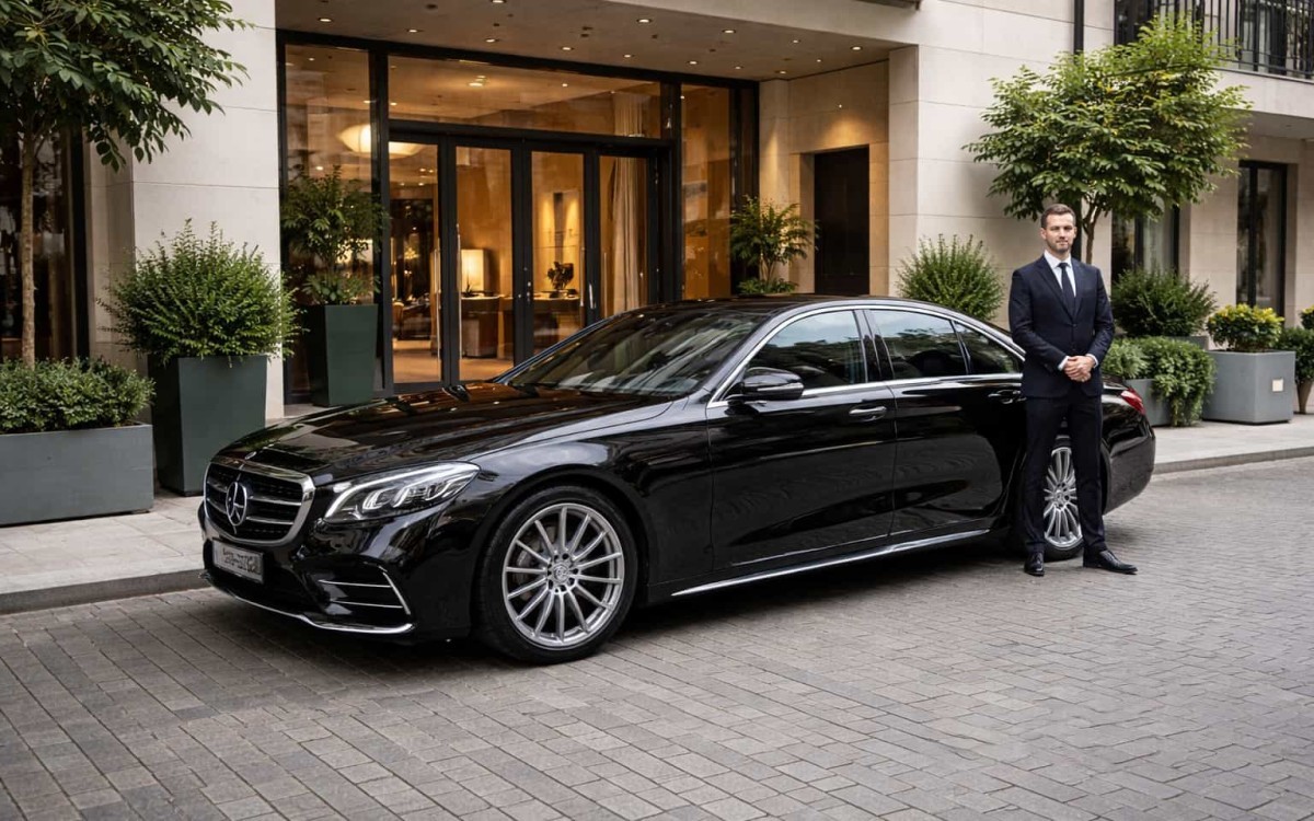 Private driver with Mercedes S-Class – Nice San Remo transfer